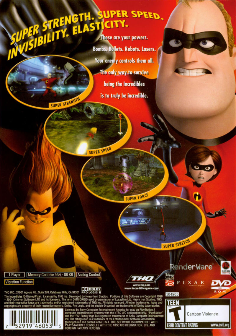 The Incredibles - Playstation 2