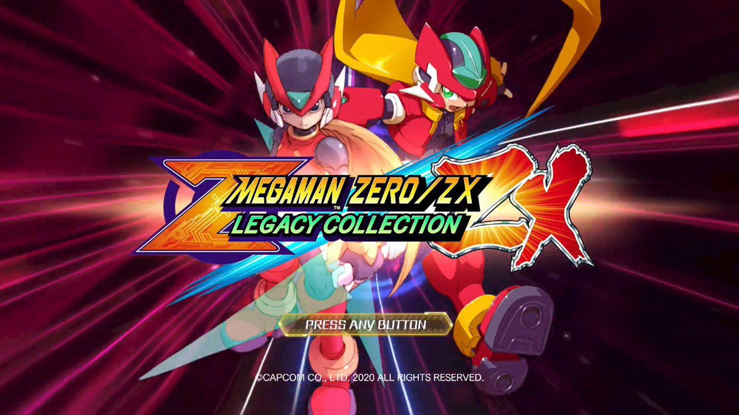Mega Man Zero/ZX Legacy Collection - Nintendo Switch