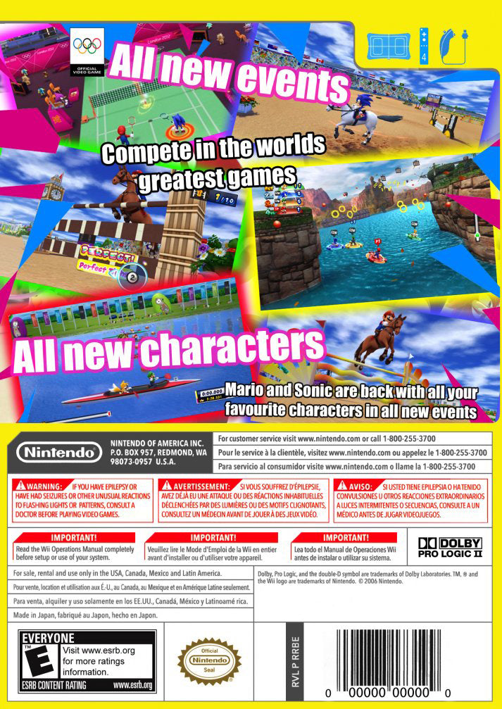 Mario & Sonic at the London 2012 Olympic Games - Wii