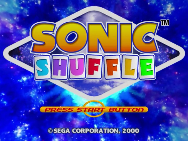 Sonic Shuffle [Not For Resale] - Sega Dreamcast