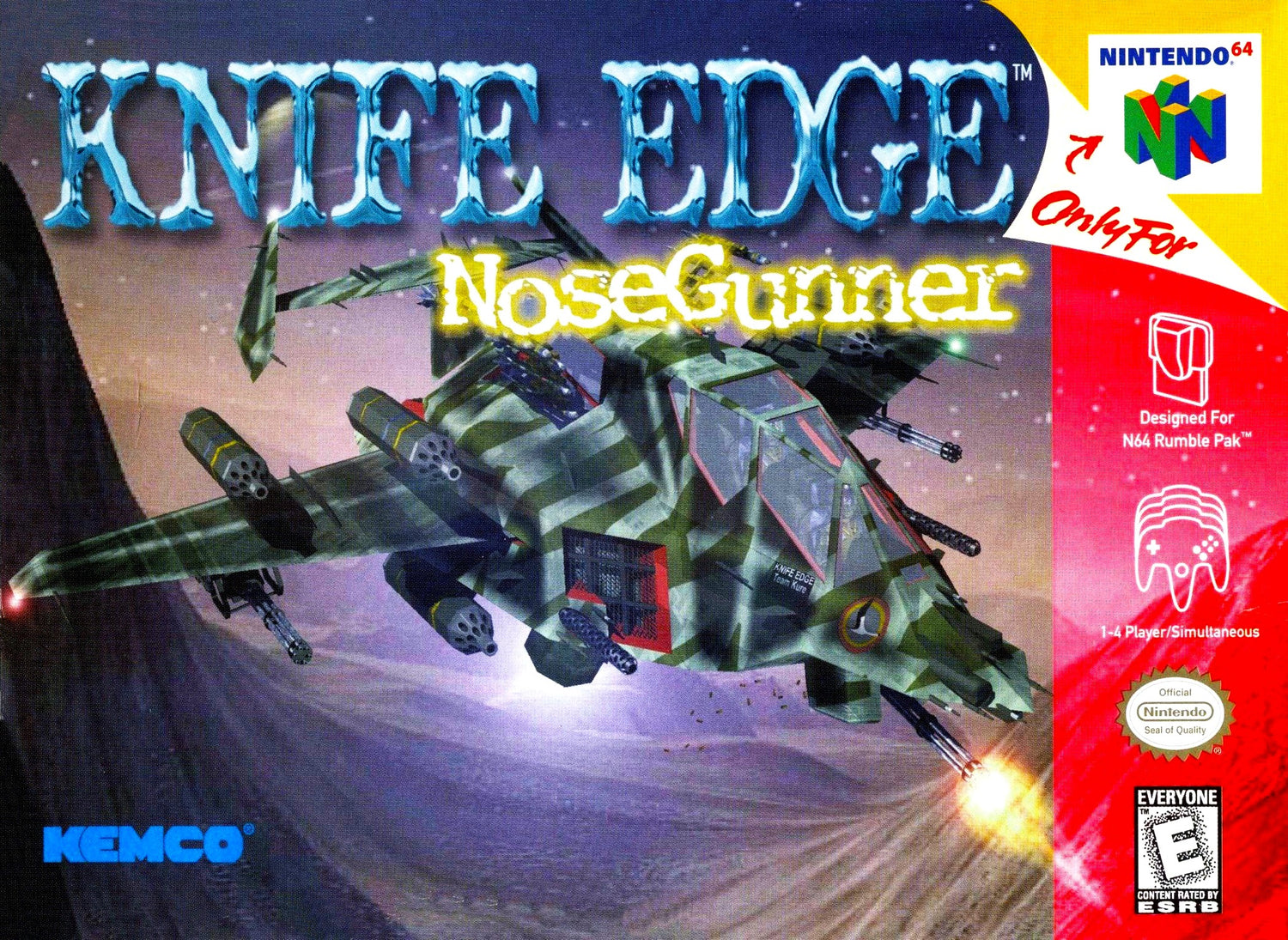 Knife Edge Nose Gunner - Nintendo 64
