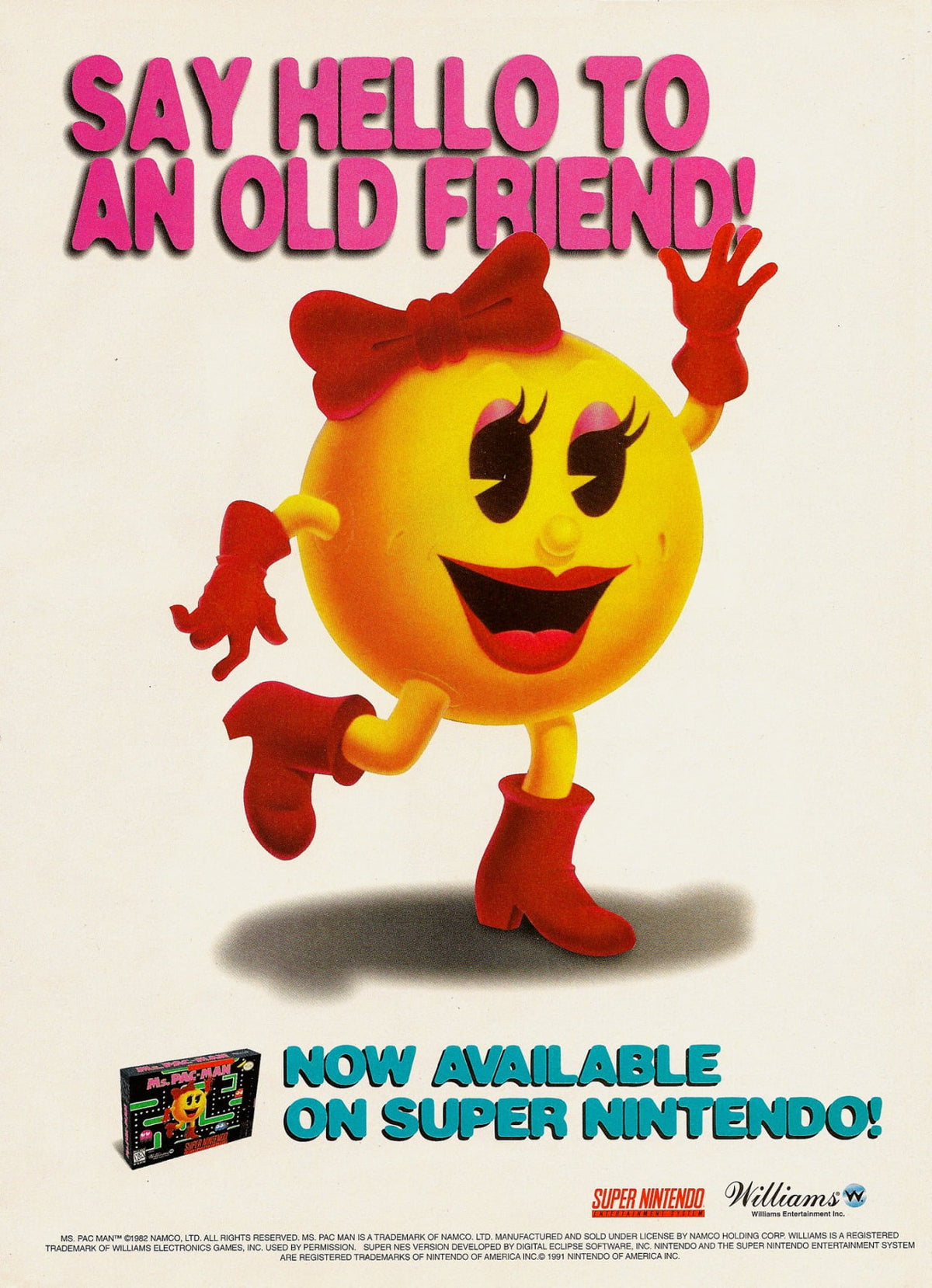 Ms. Pac - Man - Super Nintendo - Retro Island Gaming