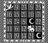 Panel Action Bingo - GameBoy