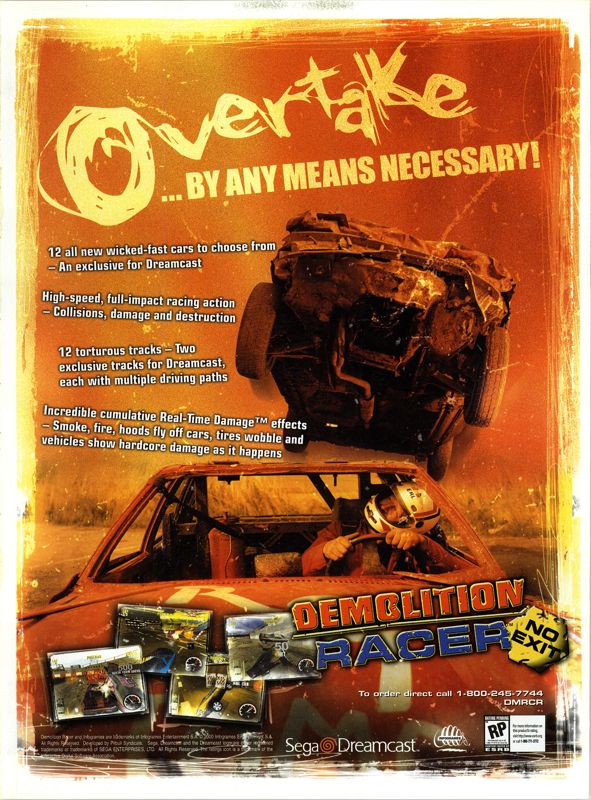 Demolition Racer - Sega Dreamcast