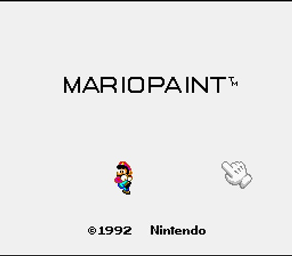 Mario Paint - Super Nintendo - Retro Island Gaming