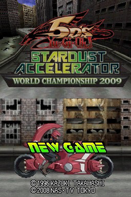 Yu-Gi-Oh 5D's Stardust Accelerator World Championship Tournament 2009 - Nintendo DS