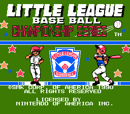 Little League Baseball - NES