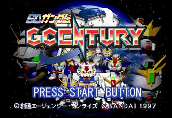 SD Gundam: G Century - JP Playstation