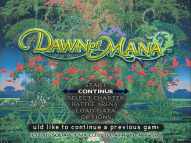 Dawn of Mana - Playstation 2