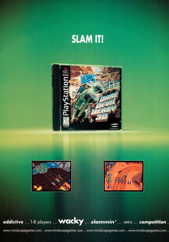 Dare Devil Derby 3D - Playstation