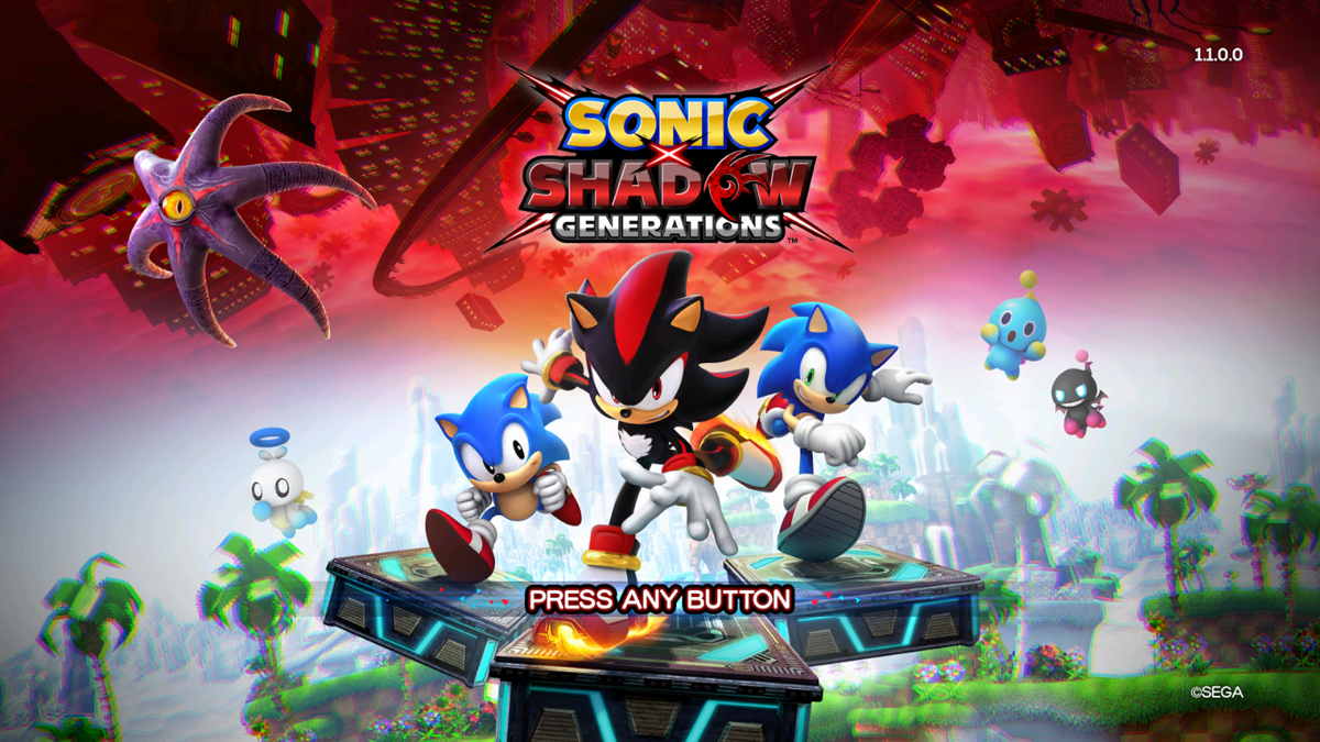 Sonic X Shadow Generations [Day One Edition] - Playstation 5
