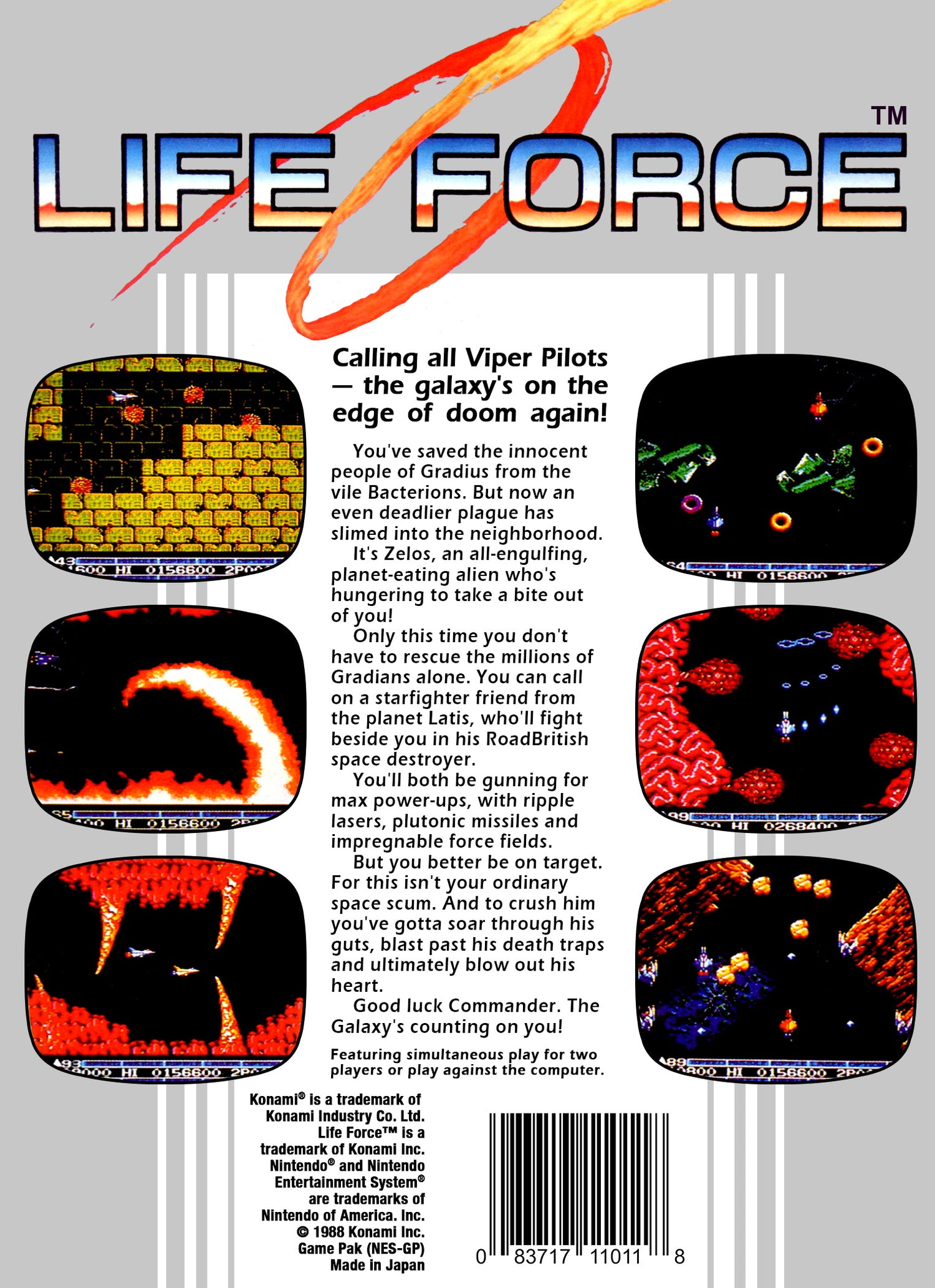 Life Force - NES