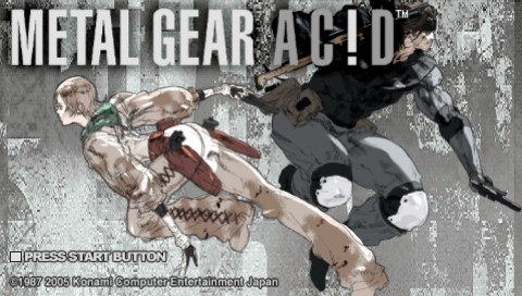 Metal Gear Acid - PSP