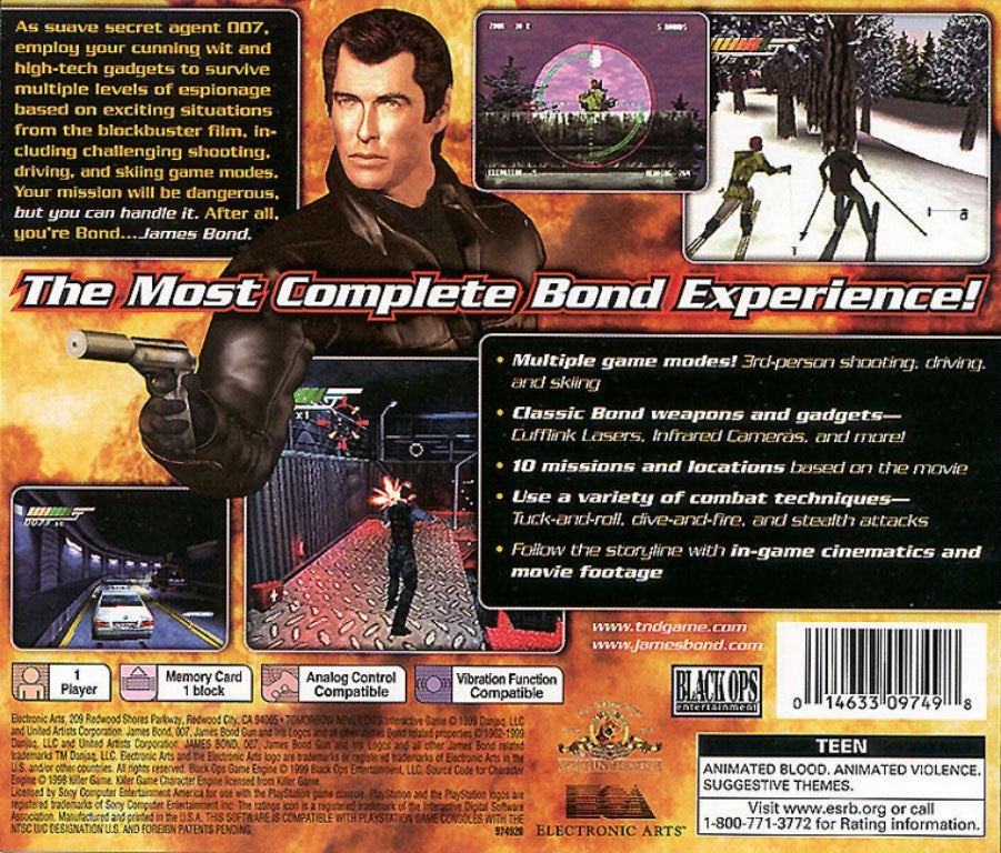 007 Tomorrow Never Dies - Playstation