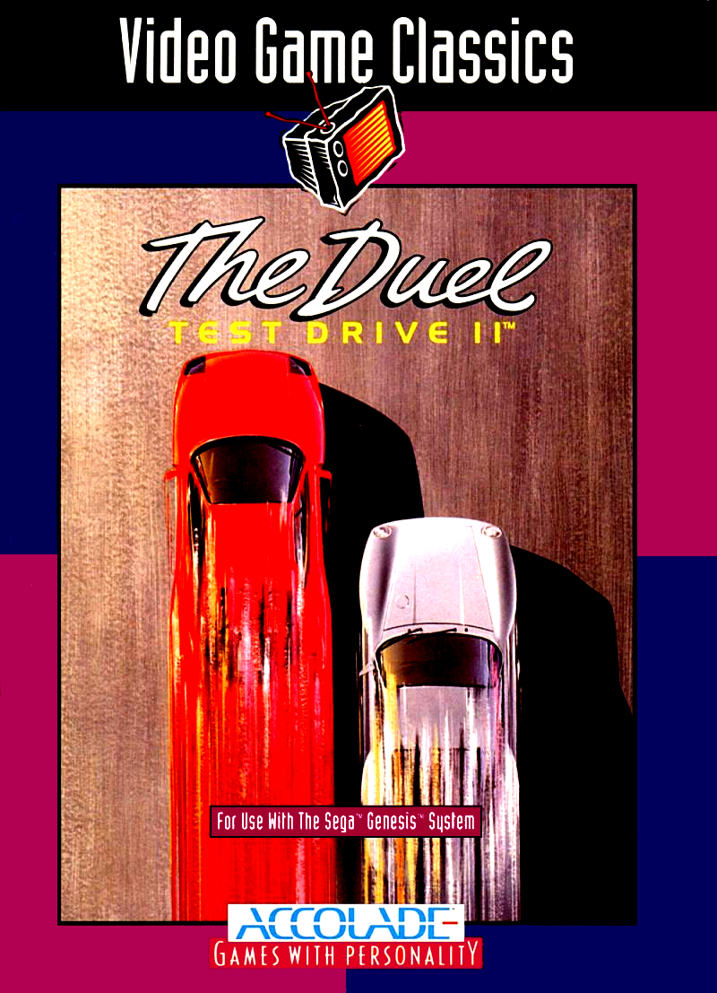 The Duel Test Drive II - Sega Genesis
