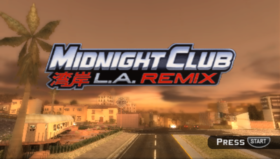 Midnight Club LA Remix - PSP
