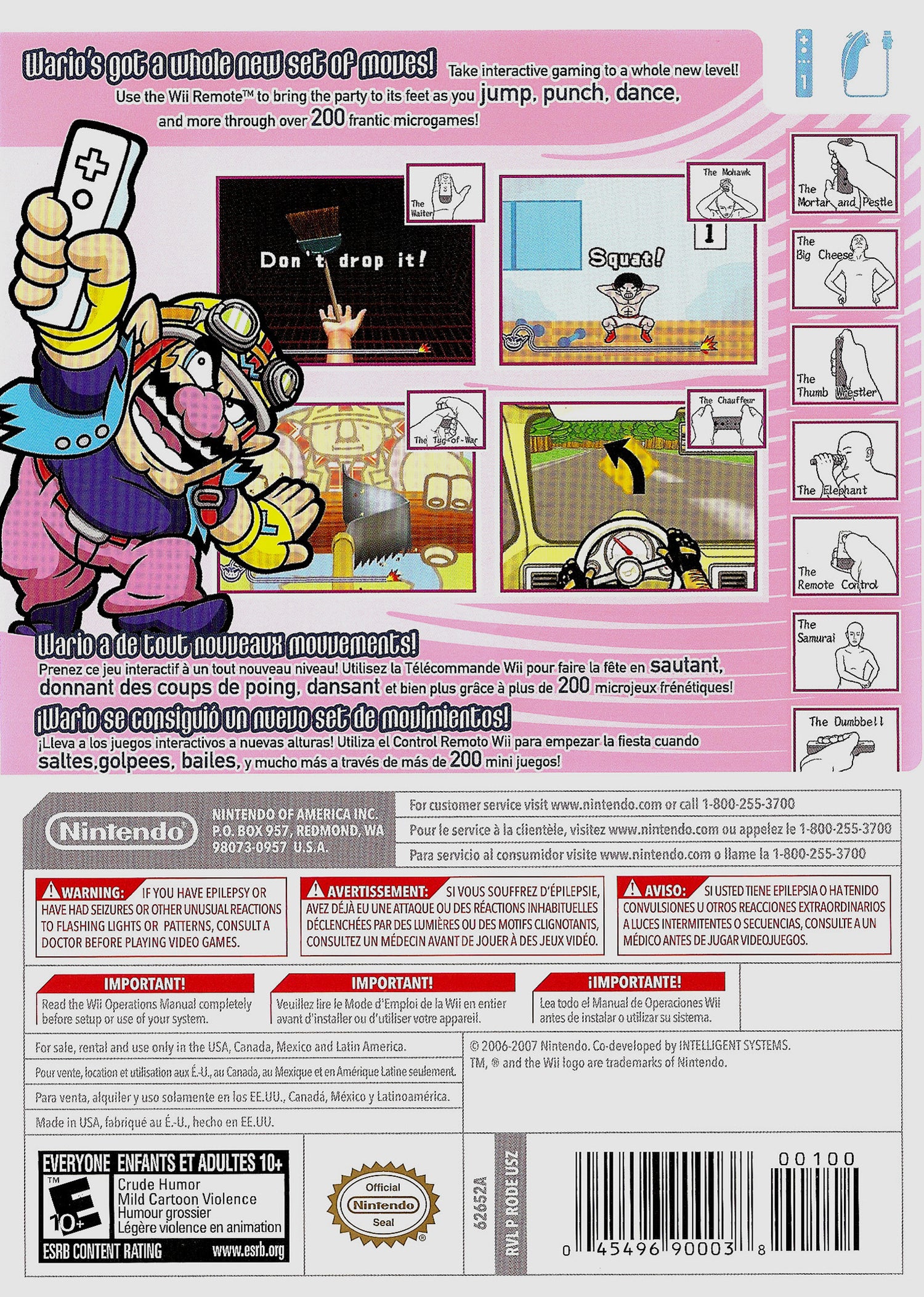 WarioWare: Smooth Moves - Wii