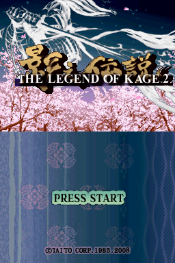 The Legend of Kage 2 - Nintendo DS