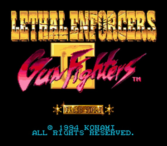 Lethal Enforcers II - Sega Genesis