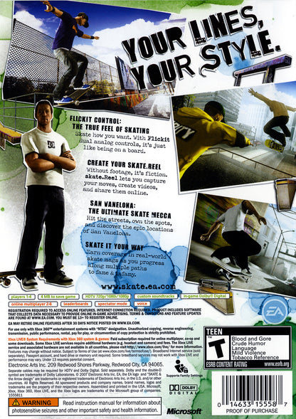 Skate - Xbox 360