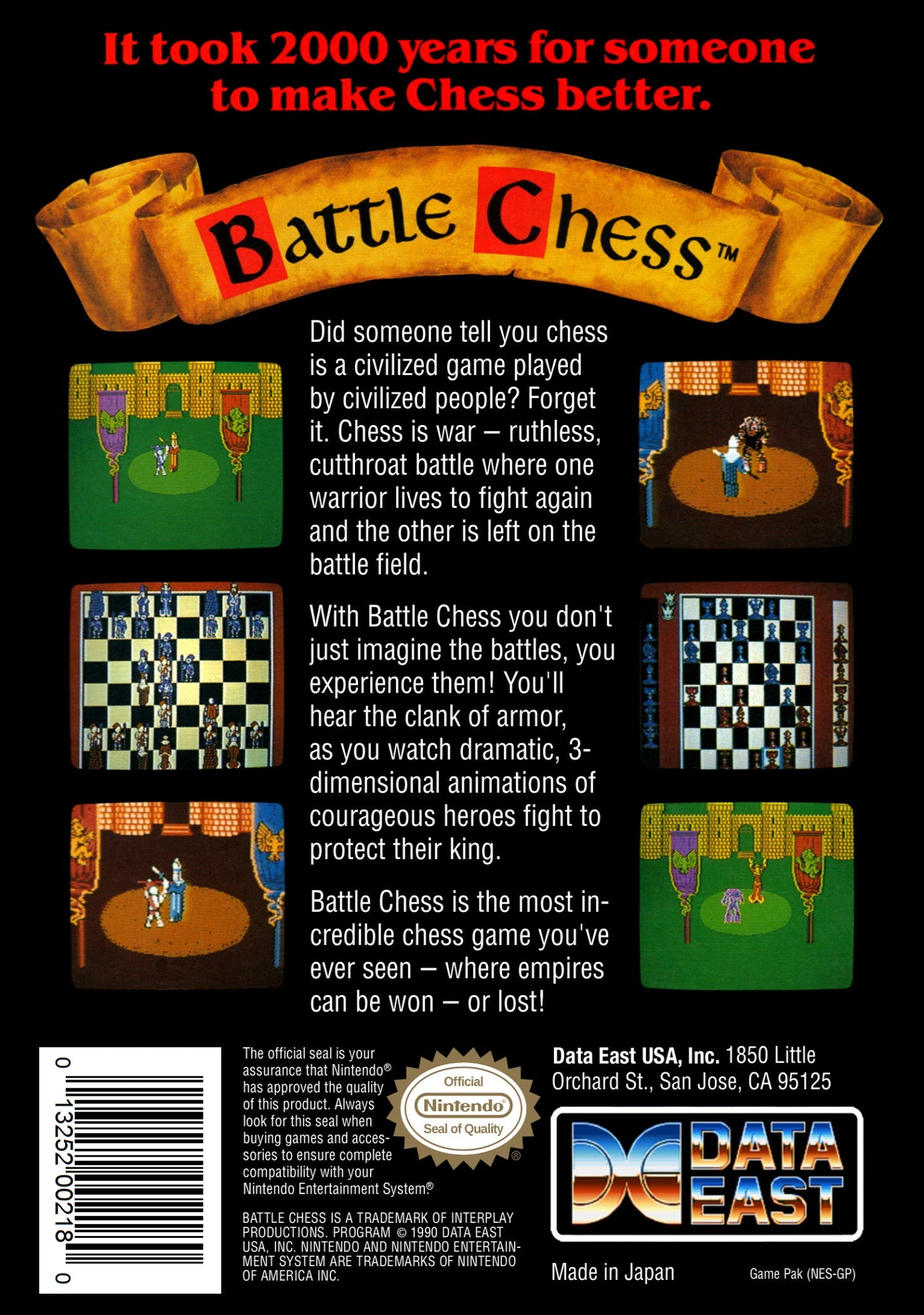 Battle Chess - NES - Retro Island Gaming
