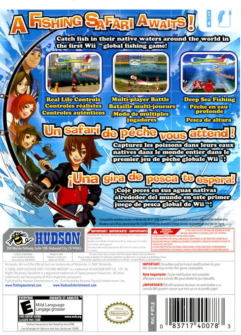 Fishing Master World Tour - Wii