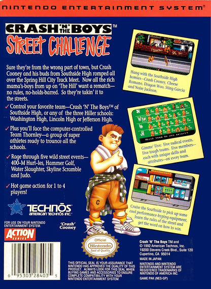 Crash 'n' the Boys: Street Challenge - NES - Retro Island Gaming
