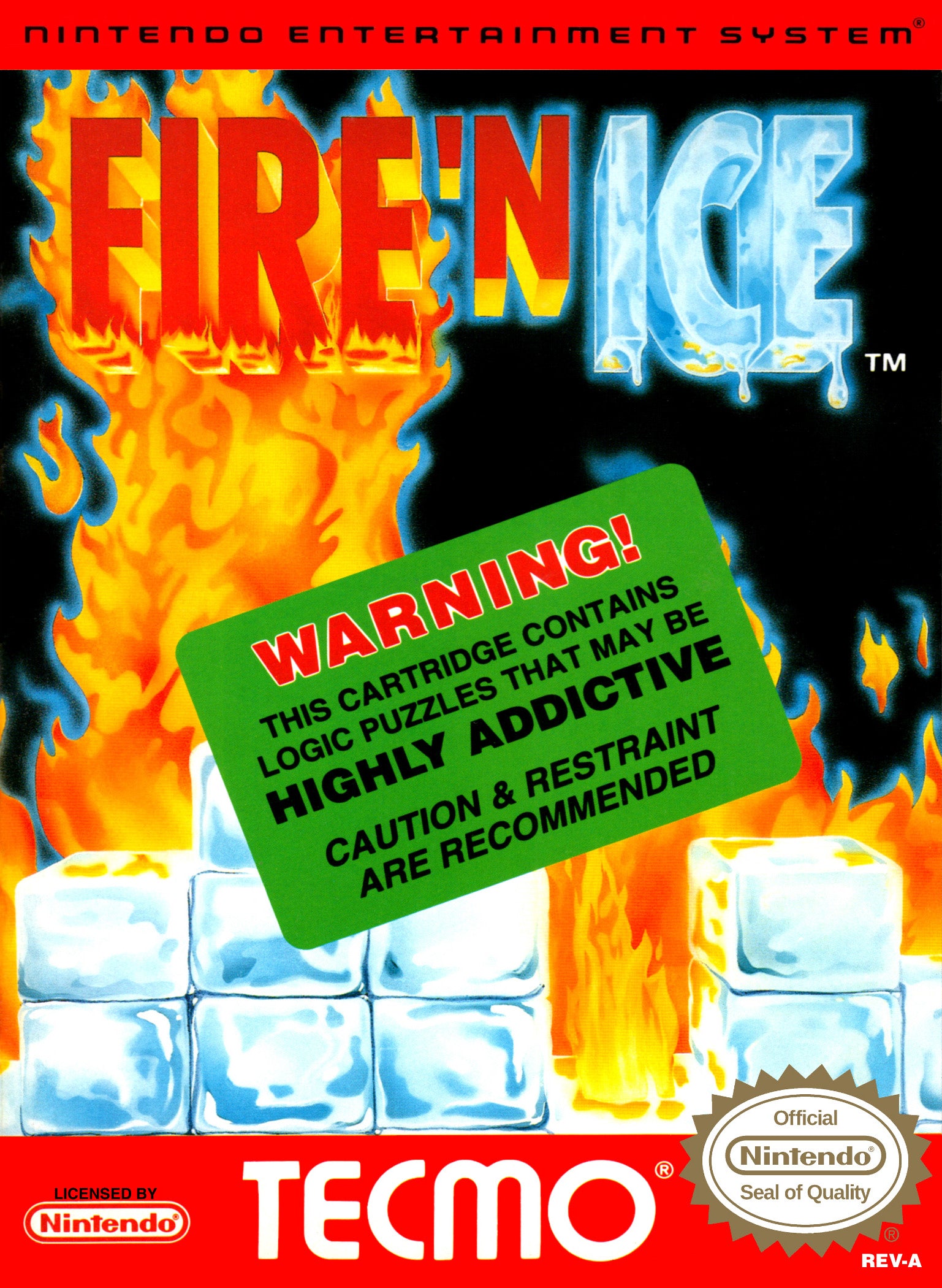 Fire 'N Ice - NES – Retro Island Gaming