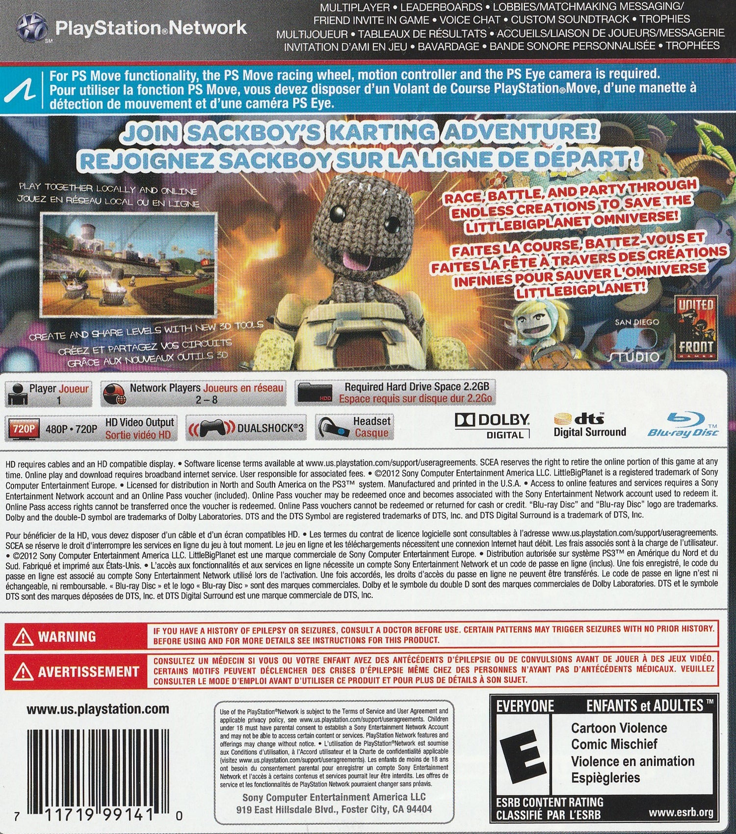 LittleBigPlanet Karting - Playstation 3