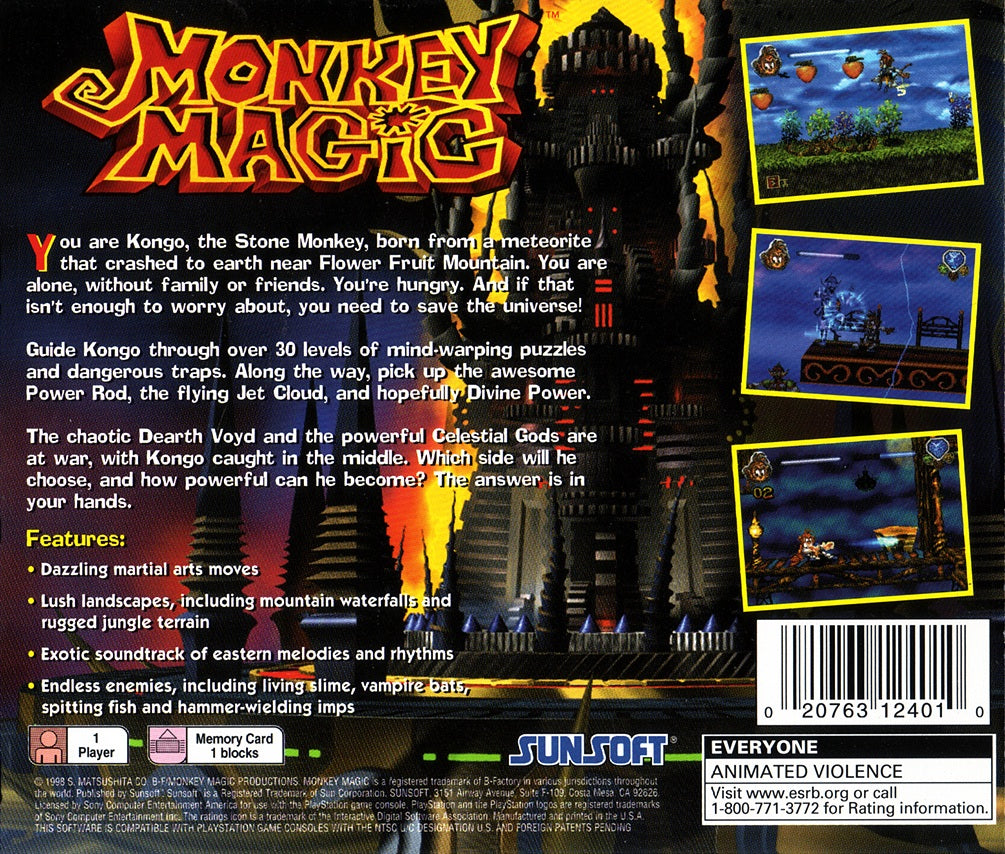 Monkey Magic - Playstation