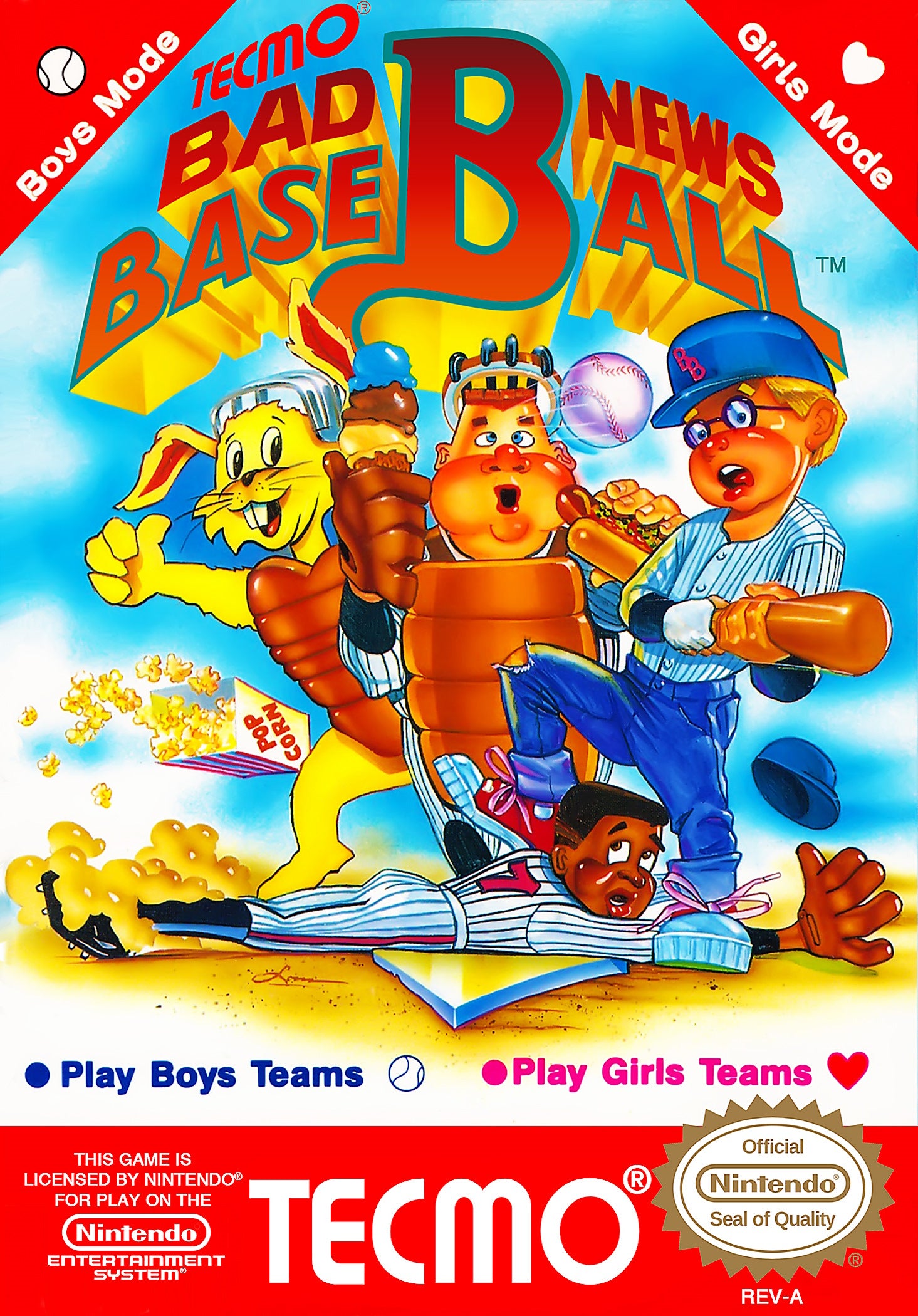 Bad News Baseball - NES