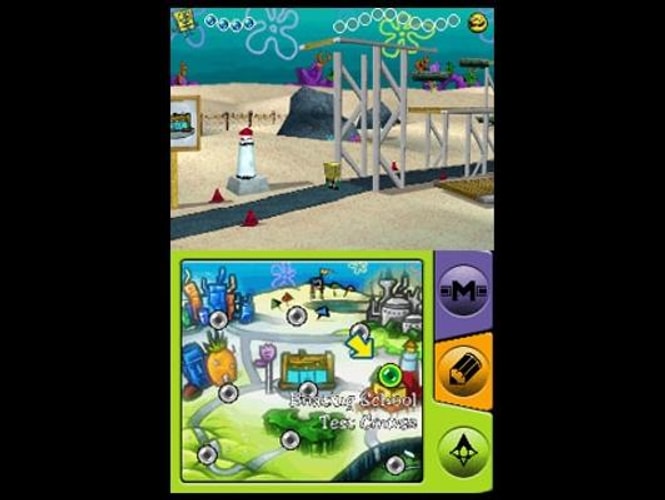 SpongeBob SquarePants Yellow Avenger - Nintendo DS - Retro Island Gaming