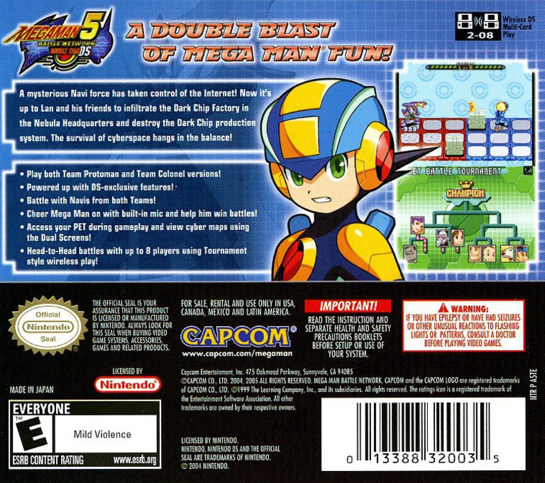 Mega Man Battle Network 5 Double Team - Nintendo DS