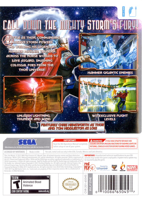 Thor: God of Thunder - Wii