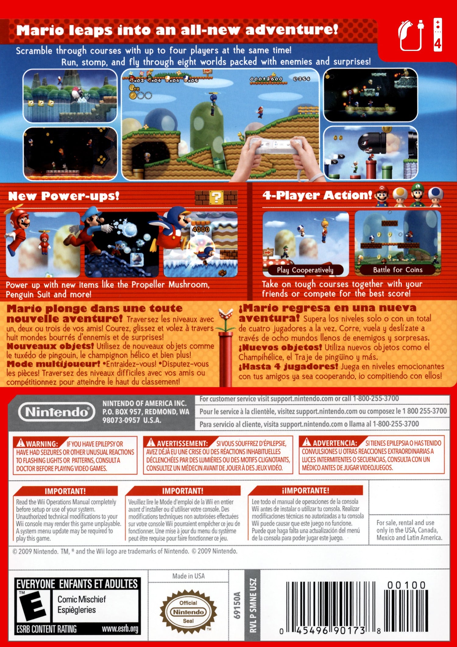 New Super Mario Bros. Wii - Wii