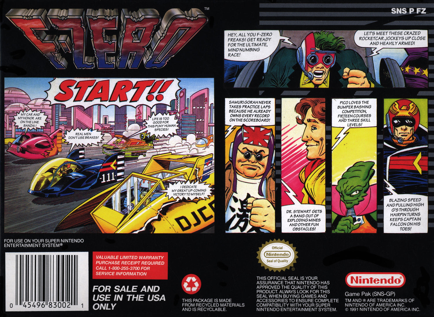 F-Zero - Super Nintendo