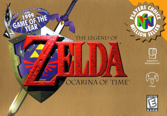 Zelda Ocarina of Time [Player's Choice] - Nintendo 64 - Retro Island Gaming