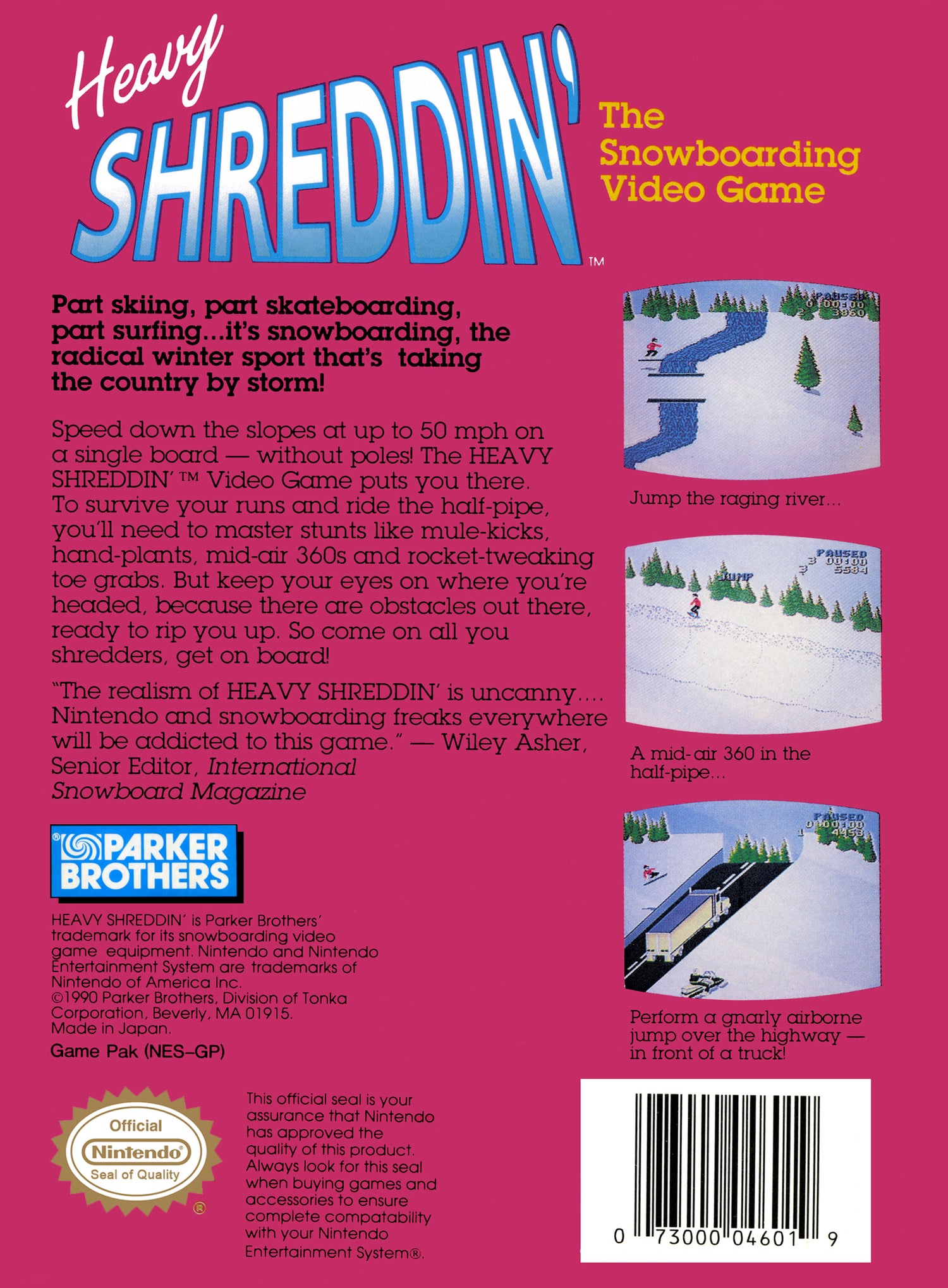 Heavy Shreddin' - NES