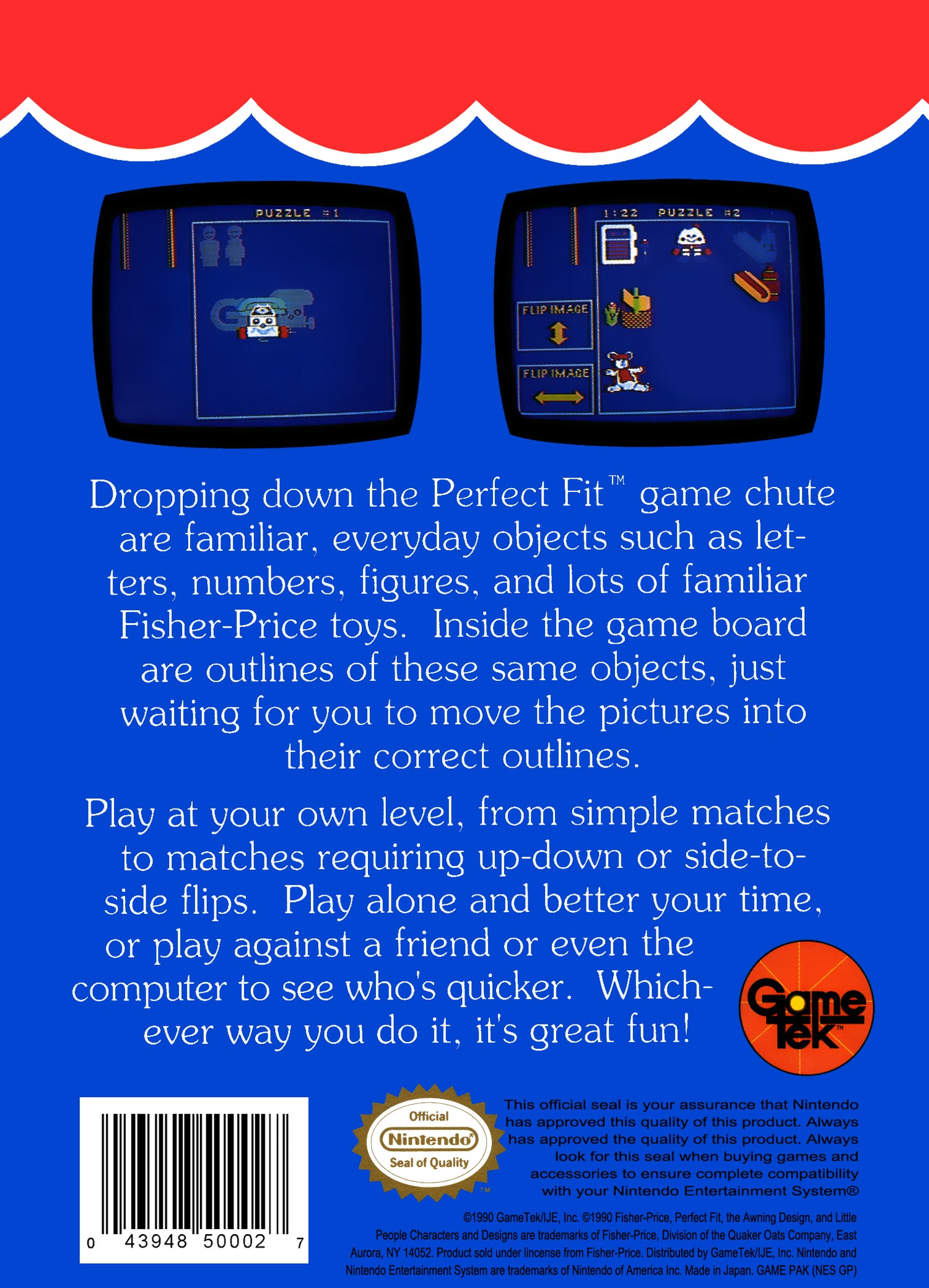 Fisher Price Perfect Fit - NES