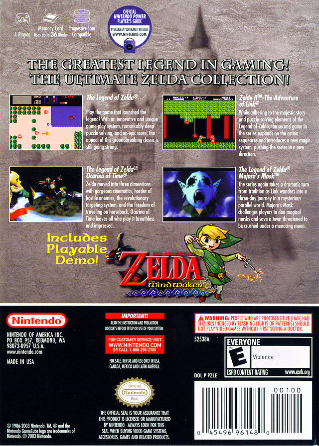 Zelda [Collector's Edition] - Gamecube