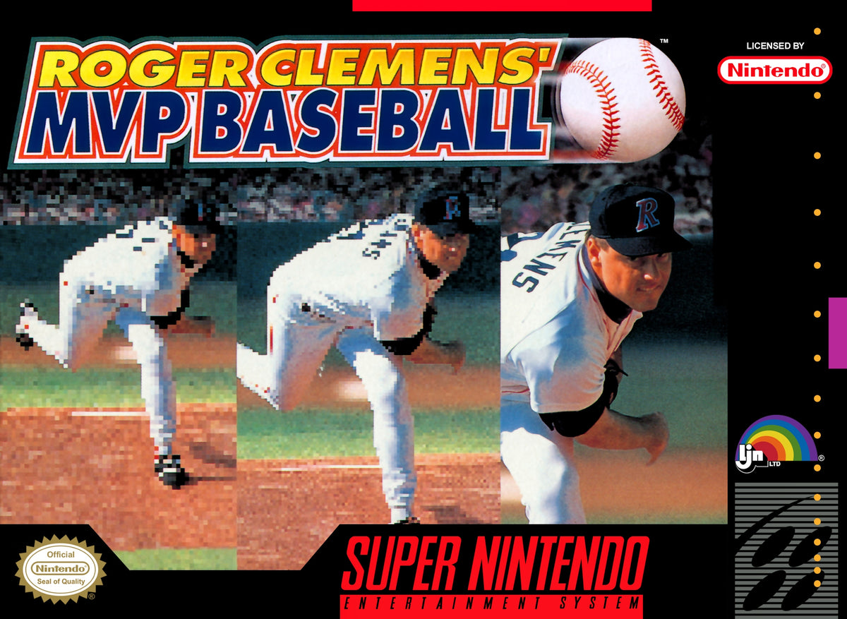 Roger Clemens' MVP Baseball - Super Nintendo