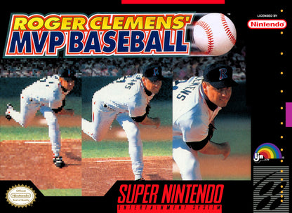 Roger Clemens' MVP Baseball - Super Nintendo - Retro Island Gaming