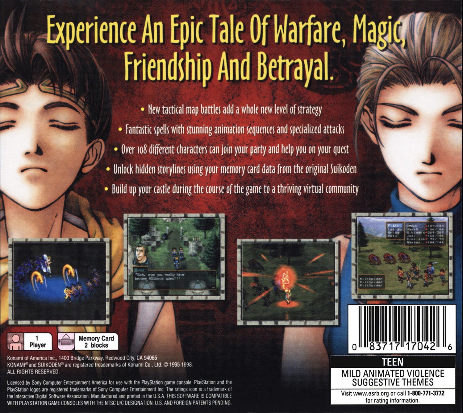 Suikoden II - Playstation