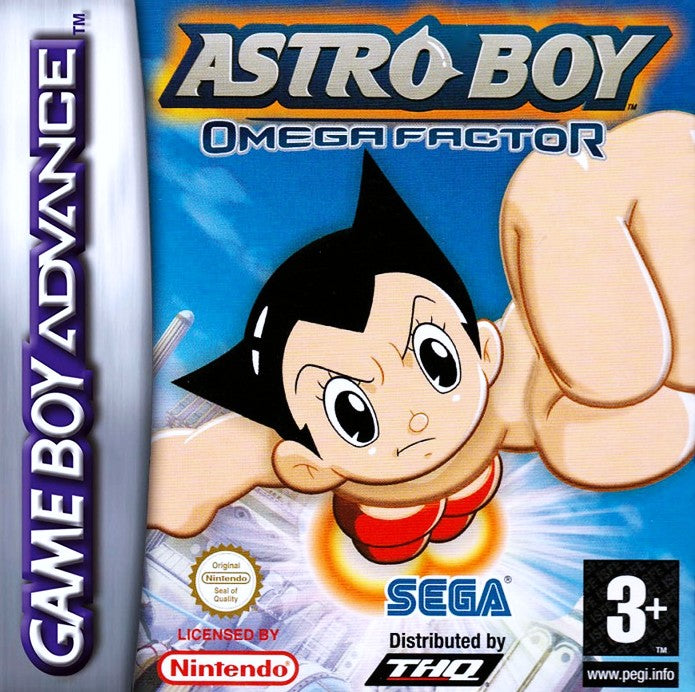 Astro Boy: Omega Factor - PAL GameBoy Advance