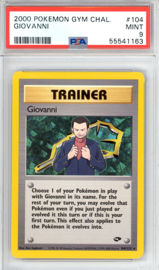 Giovanni #104 - Desafío de gimnasio Pokémon