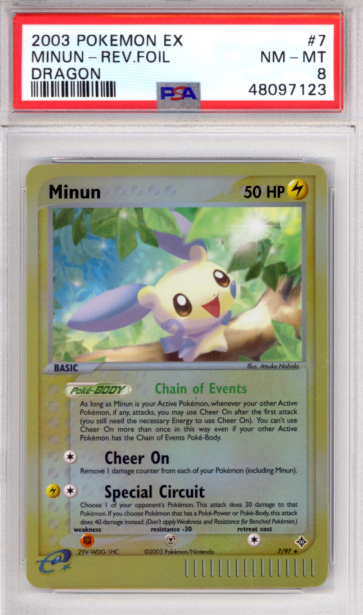 Minun [Holo inverso] 