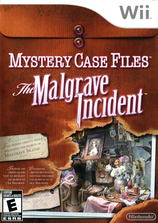 Mystery Case Files: The Malgrave Incident - Wii