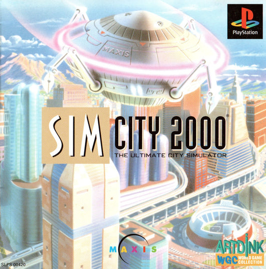 SimCity 2000 - JP Playstation