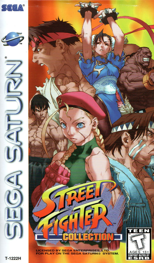 Street Fighter Collection - Sega Saturn