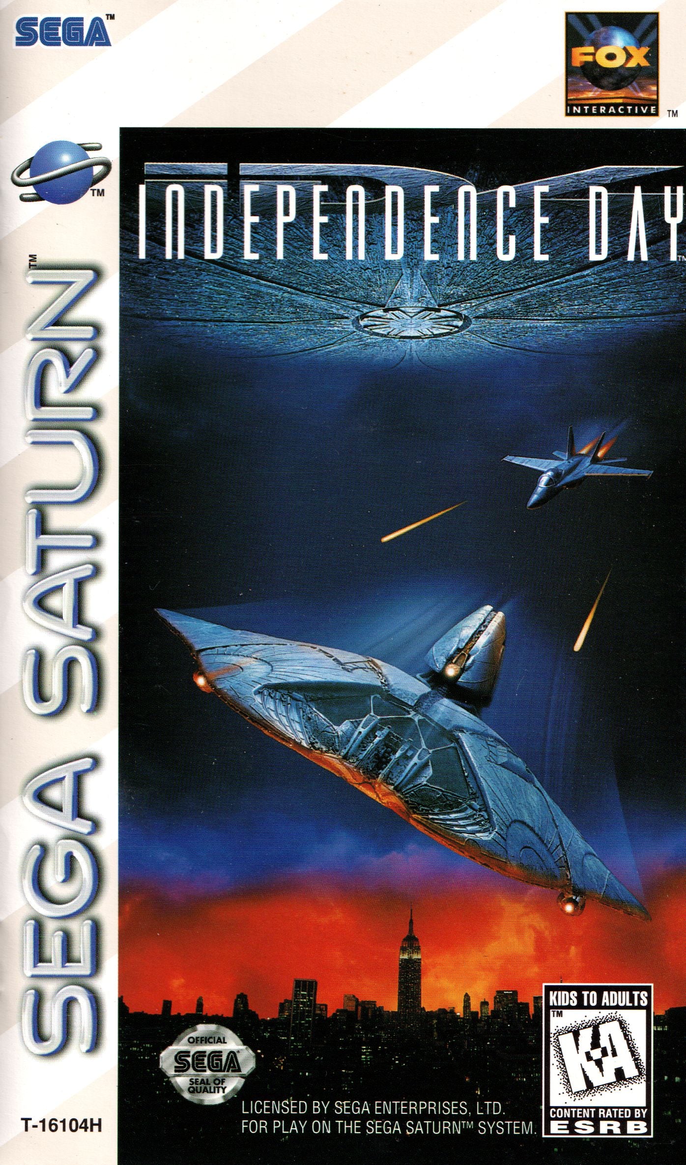 Independence Day - Sega Saturn